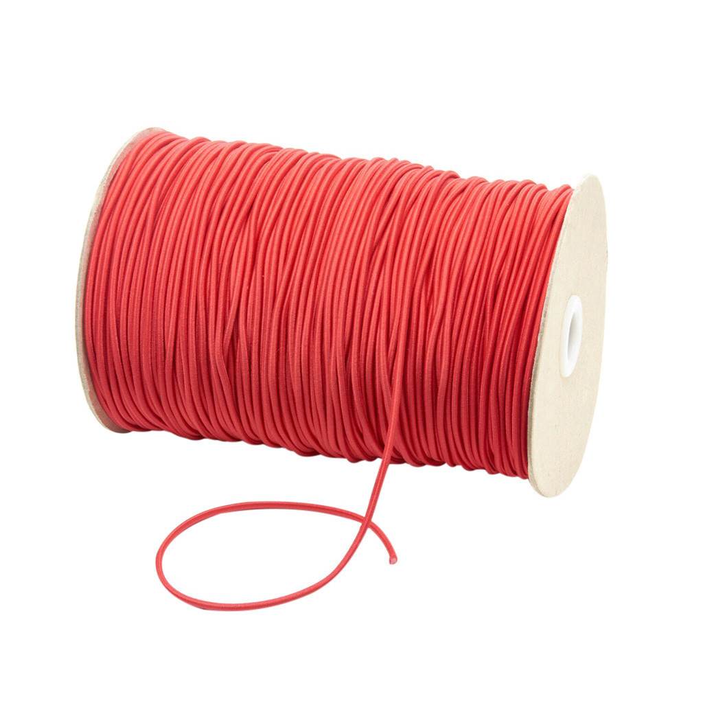 3mm THIN FINE ROUND ELASTIC STRETCH BUNGEE SHOCK CORD 11 COLOURS length 10M Elastic Round Elastic Band GK331