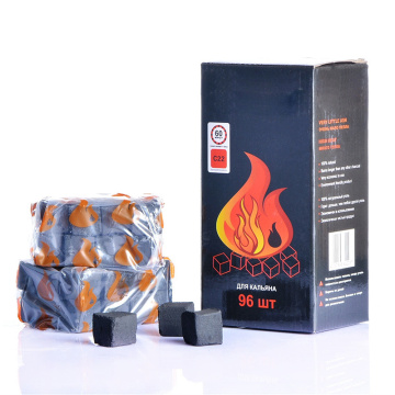 Coconut shell Charcoal Special Accessories For Hookah Square Shisha Charcoal Block Bar Charcoal Stove Smoking Accessories