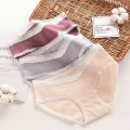 3pcs/pack Breathable Cotton Maternity Panties with Lace Low Waist Belly Underwear Clothes for Pregnant Women Pregnancy Briefs