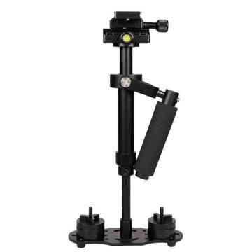 S40 Aluminum Alloy Handheld DSLR Stabilizer Portable Anti-shake Phone Holder Mount Camera Stabilizer Photo DSLR Accessories New