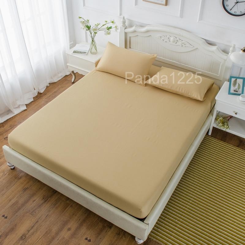 50 Fitted Sheet Bed Sheets Mattress Cover Pillow Case Bedding Cover Bed Linen With Elastic Band Single Twin Full Queen King