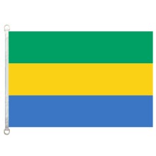 Gabon national flag 90*150cm 100% polyster