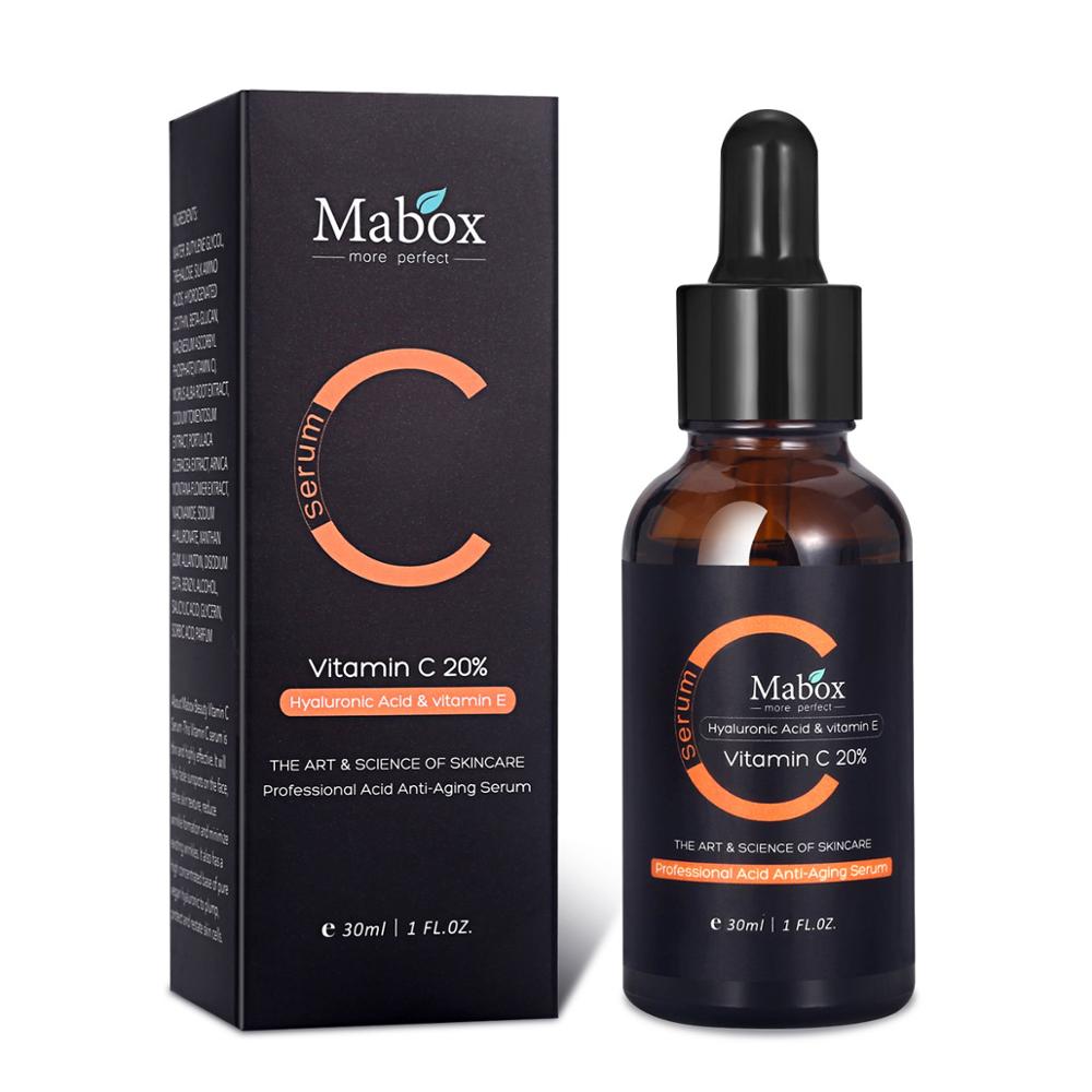 Mabox Vitamin C Whitening Serum + Retinol 2.5% Moisturizer Face Cream