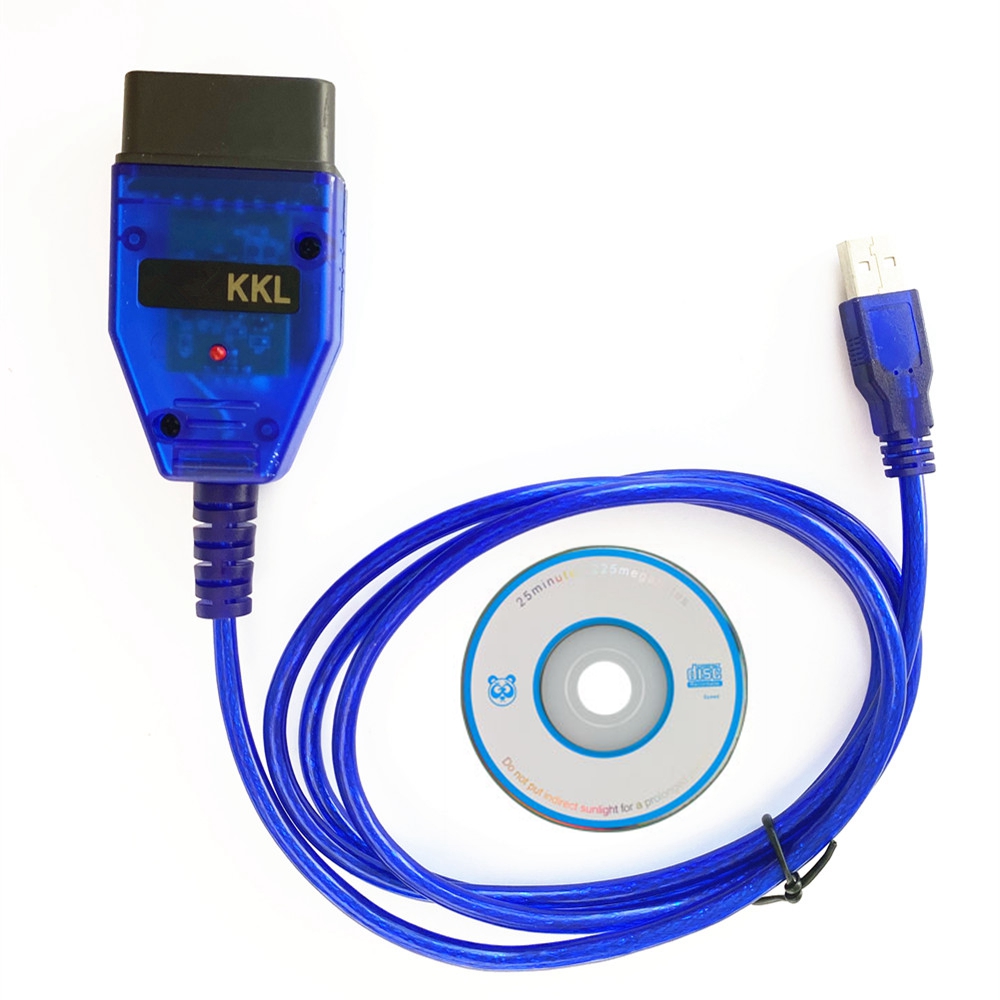 KKL 409 VAG-COM KKL USB Cable FT232RL KKL VAGCOM 409.1 OBD2 II OBD2 Diagnostic Scanner for Vag-Com Interface