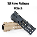 SLR nylon fish bone slr wood guard 6.7 inch fish bone rail water bomb Gel Blaster Toy gun modification accessories