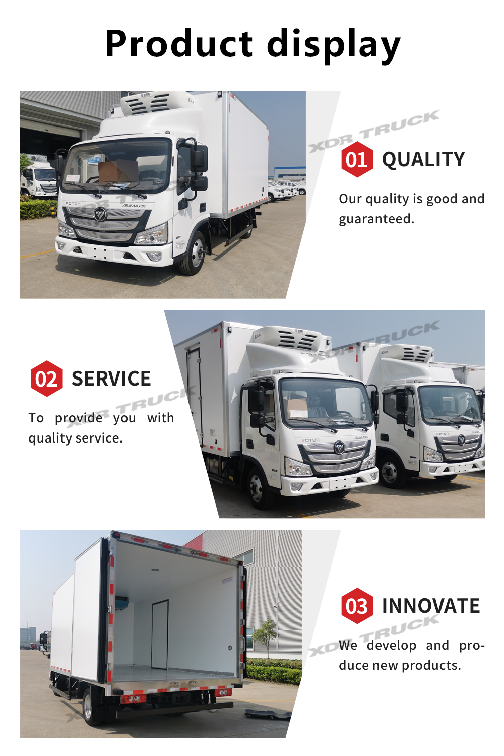 Aumark refrigerator truck
