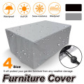 Waterproof Outdoor Patio Garden Furniture Covers Rain Snow Chair covers for Sofa Table Chair Dust Proof Cover Black Gray