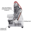 350W Mini Electric Belt Machine Sander Sanding Grinding Polishing Machine Abrasive Belts Grinder DIY Polishing Cutter Edges