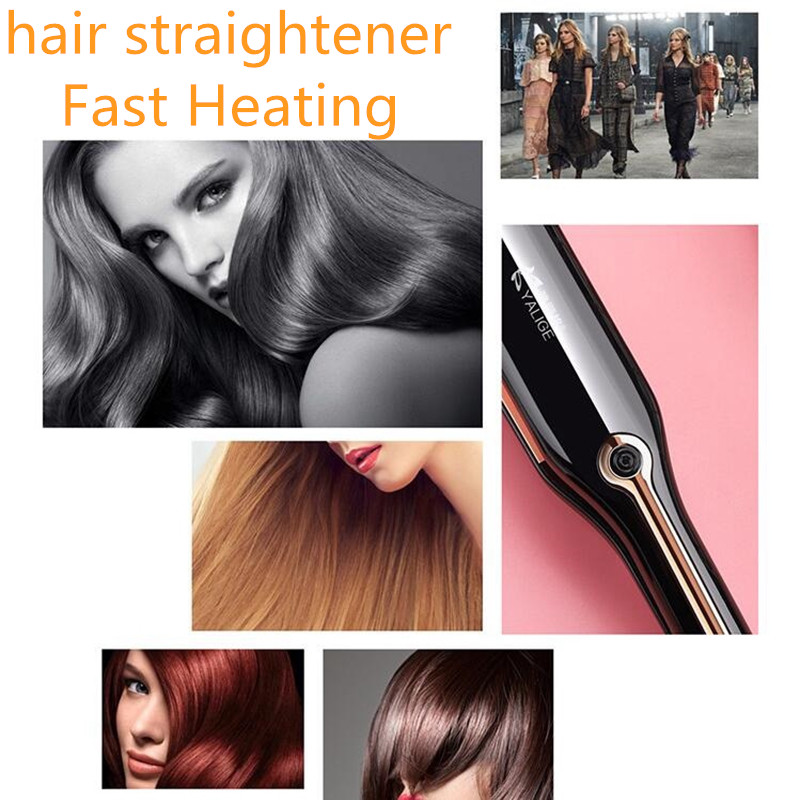 Tourmaline Ceramic hair straightener Fast Heating New Flat Iron Straightening Irons Styling Tools Professional Hair Straightener