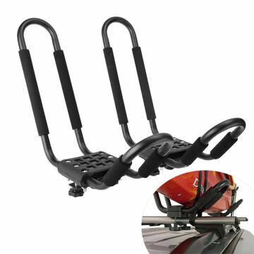 2PCS Kayak Roof Rack Universal Rooftop Rack Carrier For Kayak Canoe Paddle Boat Surf Ski Universal Roof Rack