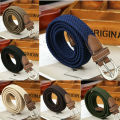 Meihuida New Mens Casual Stretch Woven Belt Women's Child Elastic Belts For Jeans knitted belts men Modeling cinturon