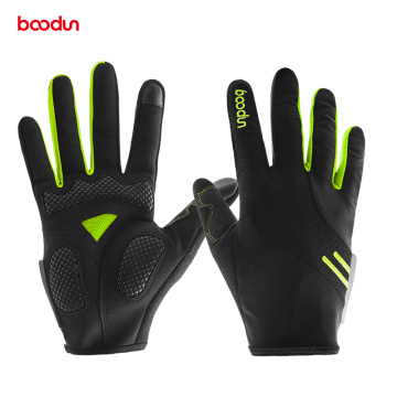 Men Women Touch screen Bike Gloves with Thicken Pad Breathable Cycling Bicycle Gloves Full Finger Road Mountain Bike MTB Gloves