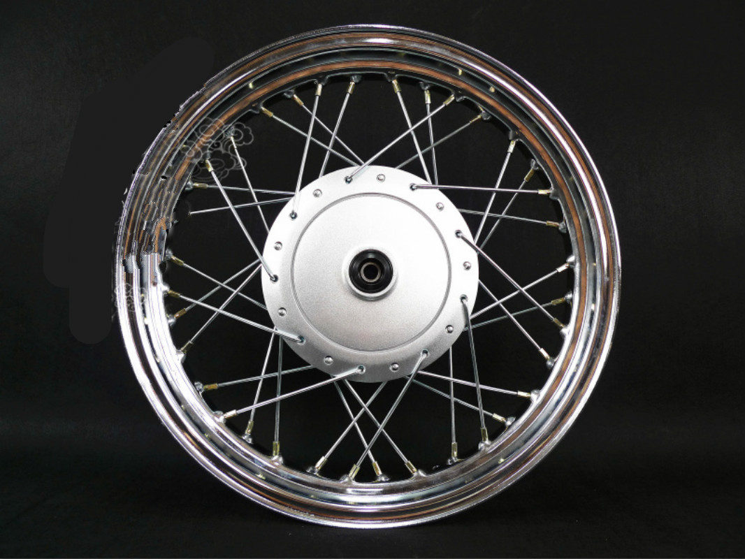 Automobile Industry Retro Modified Motorcycle Hub Front Wheel Hub Brake 250-16 Electroplating
