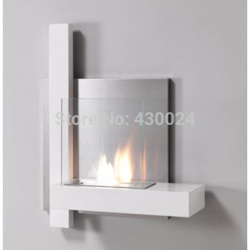 Redooflame Bio ethanol fireplace VOG81S with stainless steel bio ethanol burner wall mounted model