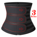 3 Belts Black Zipper