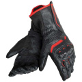Black White Red ASSEN Dain Motorsport Scooter Automotive Long Leather Gloves
