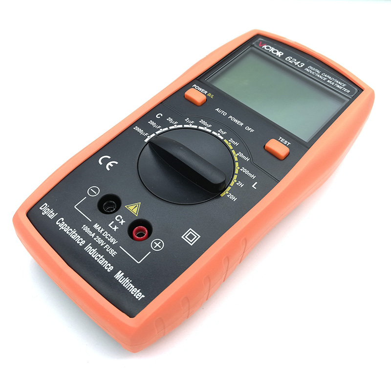 Victor VC6243 Professional Victor Inductance CAPACITANCE LCR Meter Digital Multimeter Resistance Meter Null