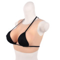 silicone false breast forms with Round collar cosplay fake breast cross-dressing boobs breast pad For drag queen Crossdresser