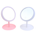 1 PC Desk Ring Light Mirror Led Smart Touch Control Lighted Makeup Vanity Stand Up Led Vanity Mirror USB Use Makeup Mirror