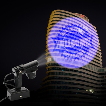 Welcome Projection Spot light 110V / 220V Bar Hotel Logo Advertising lamps spotlight US/EU Plug Rotating Lighting Custom Design