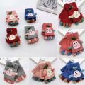 Winter Warm Fitness Children Gloves Cartoon Monkey Kid Baby Infant Cotton Gloves Knitting Mittens Christmas Gift