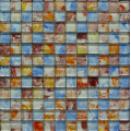 Various color hand painting glass mosaic