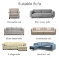 4 Sizes Elastic Solid Color Sofa Cover For U Shape Sofa Cover L Shaped Stretch Seater Chair Sofa Cover Pillow Case