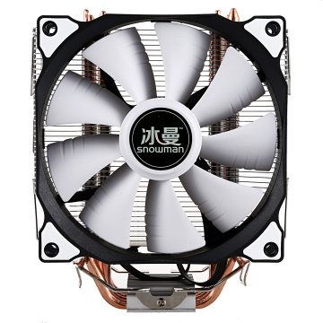 SNOWMAN CPU Cooler Master 4 Direct Contact Heat-pipes freeze Tower Cooling System CPU Cooling Fan with PWM Fans