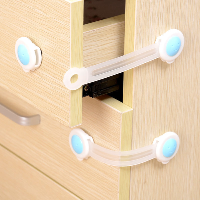10 Pcs Multi-function Child Safety Cabinet Lock Baby Security Protector Cupboard Door Drawer Lock Baby Safety Lock For Baby Care