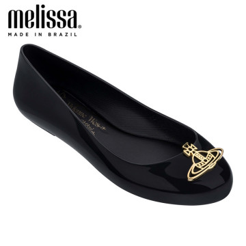 High Quality 2020 New Melissa Women Jelly Shoes Flat With Melissa Adulto Sandals Ladies Summer Shoes