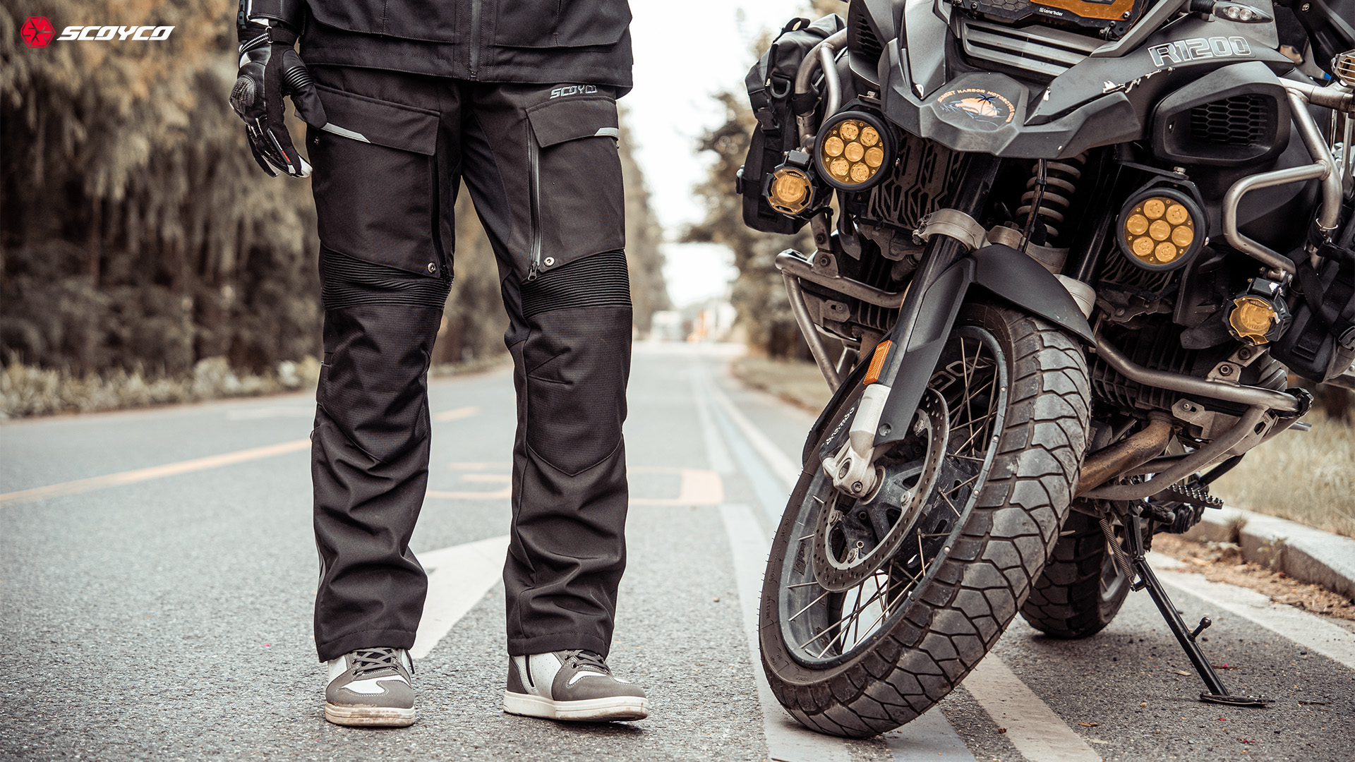 ce armored touring riding pants