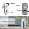 TMEZON Wireless/Wifi Smart IP Video Doorbell Intercom System ,10 Inch+3 x 7 Inch Monitor with 2x720P Wired Door Phone Camera