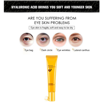 Unique Formula Collagen Eye Cream For Eye Patches Korea Under The Eyes Bag Dark Circles Anti-Wrinkle Repair Snail Cream Masks