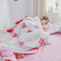 Summer Air-conditioning Quilt Soft Breathable Blanket Thin Modern Comforter Support Wash Bed Cover Black lattice Quilts No Sheet