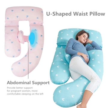 Pregnancy Protect Waist Pillow Body Pillow For Pregnant Women Body Maternity Pillows Cotton Pads U Shape Mommy Sleeping Support