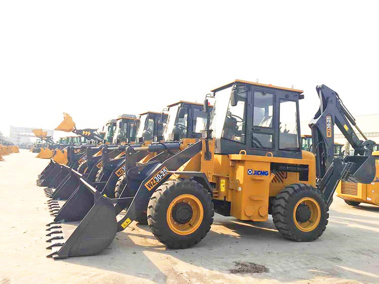 XCMG WZ30-25 Chinese front end loader and backhoe