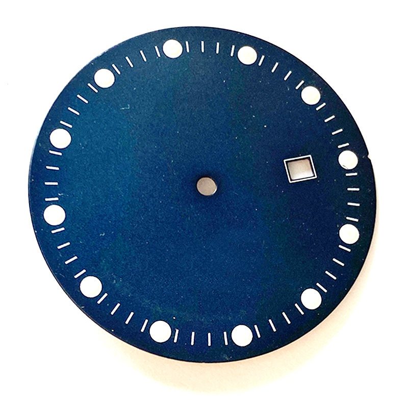 12 dots hour markers watch dial 