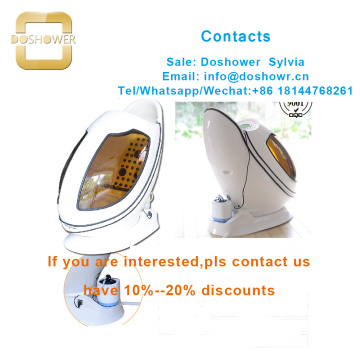 Beauty equipment spa salon furniture with spa infrared capsul for spa capsule oxygen
