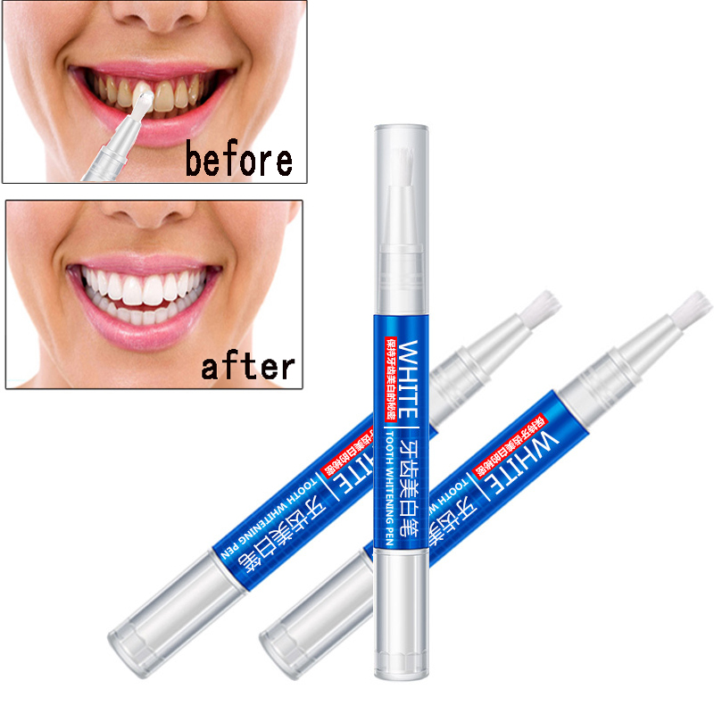 1PC Teeth Whitening Pen Tooth Whitening Gel Tooth Bleach Gel Whitener Remove Stains Whitening Gel Pen Dental Tool