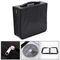 Handheld 240/400/520 Discs CD DVD Wallet Storage Bag Case Album Organizer Media Products Black PU Leather Discs Storage Box