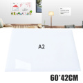 60*42cm Dry-erase Rewritable Board Self-adhesive A2 Size Small Whiteboard Sticker Kids Painting Home Office Supply