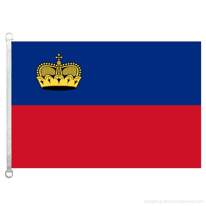 Liechtenstein national flag 100% polyster 90*150cm