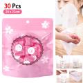 100pcs Disposable Pure Cotton Compressed Portable Travel Face Towel Water Wet Wipe Washcloth Napkin Outdoor Moistened Tissues
