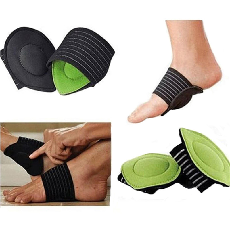1 Pair Strutz Cushioned Arch Foot Support Decrease Plantar Fasciitis Pain Correction Night Foot Care Corrector Thumb Goodnight