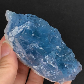 Rare !!Natural Bluish Violet Fluorite Raw Stone Quartz Crystal Mineral Specimen Treatment Home Decoration