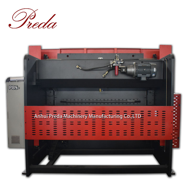 63t 3200mm sheet bending machine hydraulic metal folding machine from Preda