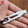 1PCS CNC Crowbar Bottle Opener Quick Hanging Tool Broken Window Survival Portable EDC Self-defense Tool