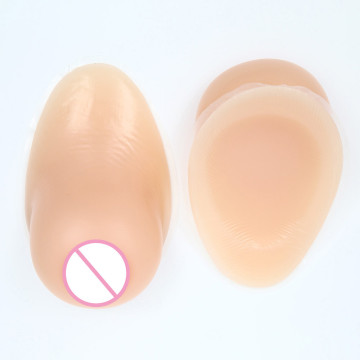 Sagging Fake Breast Silicone Not Self Adhesive Water Drop Shape Breast Form Postoperative Crossdresser Chest Special Protection