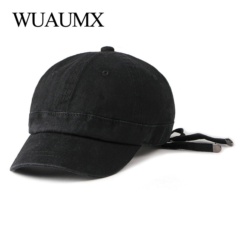 Wuaumx Spring Baseball Caps Men Women Snapback Hat Korean Vintage Outdoor Streetwear Hip Hop Cap Camouflage Cotton gorras