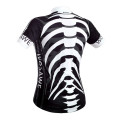 WOSAWE Skeleton Cycling Jersey Polyester Quick Dry Short Sleeve Bike Jersey Mallot Ciclismo Hombre Verano